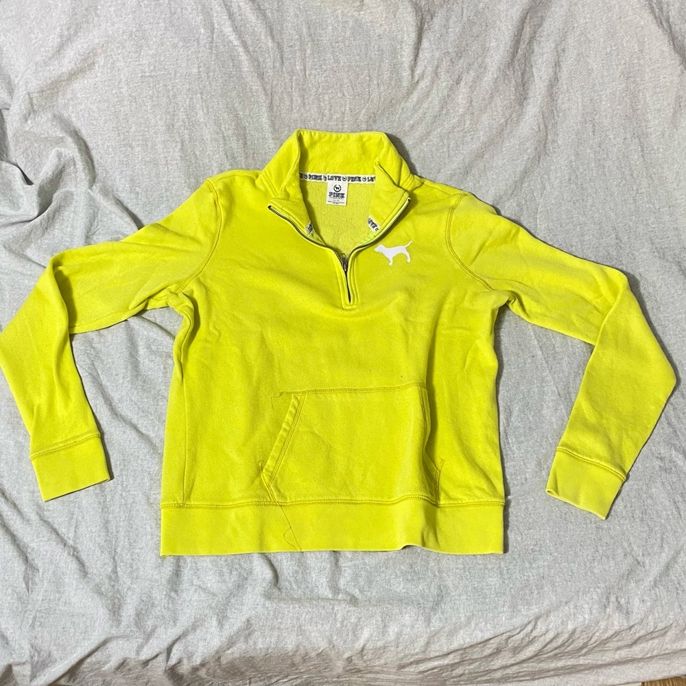 PINK Victoria Secret Half Zip